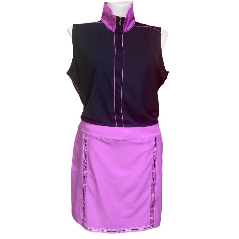 EP Pro Skort & Sleeveless Shirt “Navy” Pink
Size 1X Top & Size 20 Skort